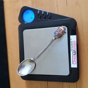England Sterling Silver Souvenir Spoon -